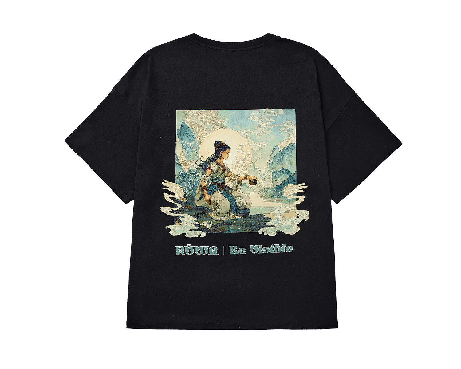 NUWA Oversized Graphic T-Shirt