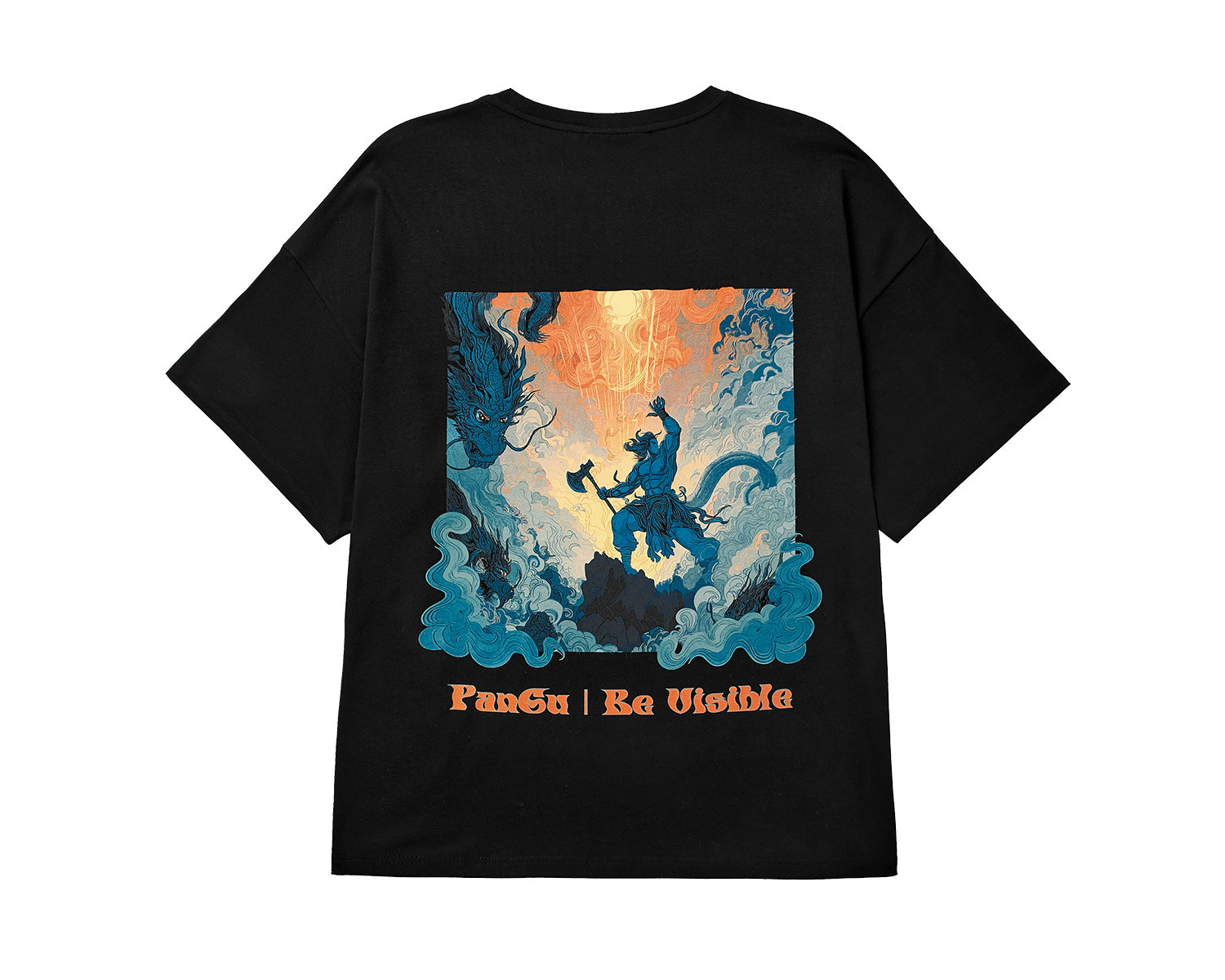 PANGU Oversized Graphic T-Shirt