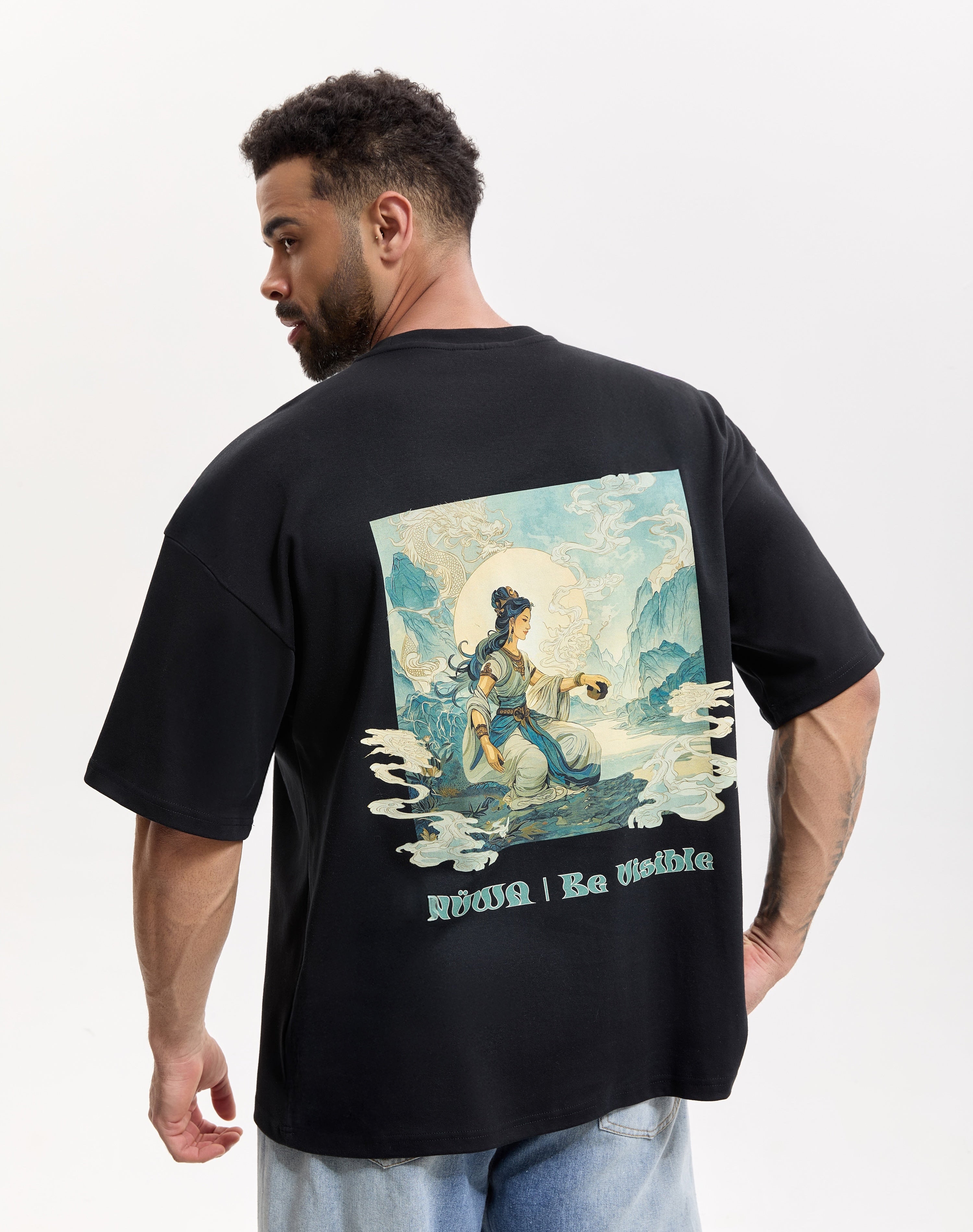 NUWA Oversized Graphic T-Shirt