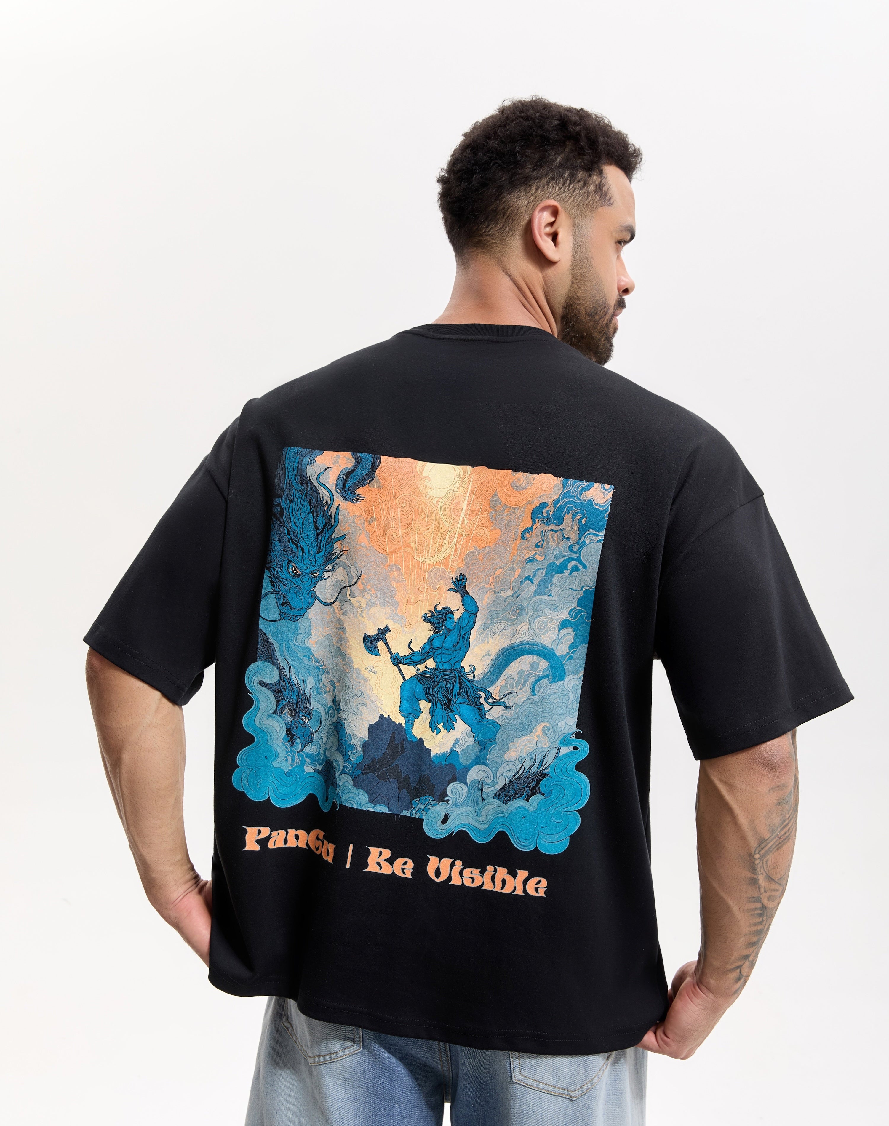 PANGU Oversized Graphic T-Shirt